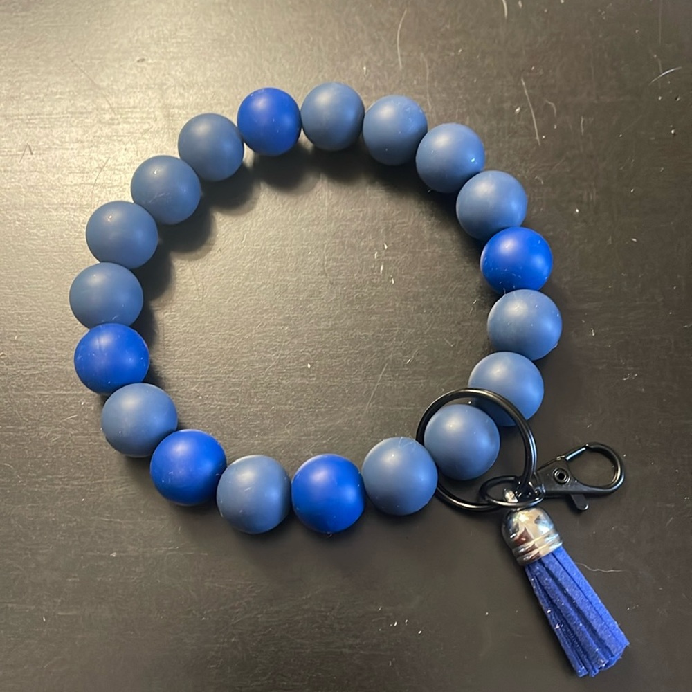 COPY blue wristlet